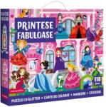 MIMORELLO Puzzle cu glitter, Mimorello, Printese Fabuloase, 118 piese (N00039967_001w) Puzzle