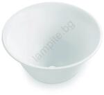 Bathco 4062 - Умивалник за монтаж върху плот NORDIC Ø 42 см, порцелан/бял (BO0036)
