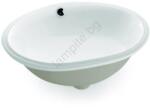 Bathco 0053 - Вграден умивалник ANCONA 55x41 см порцелан/бял (BO0007) Мивка за вграждане
