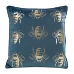 Eurofirany Fata de perna decorativa Eurofirany BLINK 45x45 Albastru 1