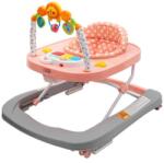 New Baby Детска проходилка със силиконови колела New Baby Forest Kingdom Pink (41914) Проходилка