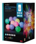 Nedis Ghirlanda Luminoasa Decorativa Smart Wi-Fi Nedis, 10 LED-uri, RGB, 9 m, Android / iOS (WIFILP03C10)