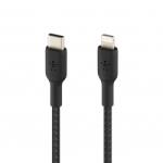 Belkin töltőkábel, USB C, Apple kompatibilis, 2 m, fekete (BEL-0237)