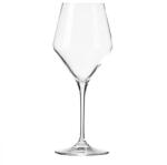 Krosno Vörösboros pohár 4 db-os készlet, Krosno, 375 ml, Átlátszó (96445)