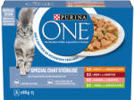 ONE 8x85g PURINA ONE Sterilised nedves macskaeledel vegyesen