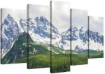 DEGRETS Vászonkép szett DEGRETS 78488, 60 x 100 cm, 5 részes (2x40x20 cm, 2x50x20 cm, 1x60x20 cm) (78488)