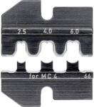 KNIPEX 97 49 66 krimpelő betét napelemes csatlakozó dugóhoz, MC4 2.5-től 6 mm2-ig Knipex krimpelő fogókhoz (97 49 66)