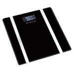 Voltz Digitális mérleg-analizátor Rosberg R51650I, 180 kg-ig, Bluetooth, LCD kijelző, 17 funkció, zsigeri zsír, izom, fekete (R51650Iblack)