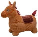 Baby Mix Plüss ugráló ló hanggal Baby Mix barna (CAR-56429)