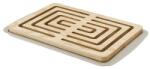 Legnoart kenyéraprító, Vitto, Kiváló minőségű kőris fa, morzsatálcával, kézműves kivitel, 36 x 24 cm, világosbarna (BP-1)