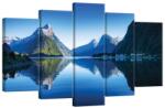 DEGRETS Vászonkép szett DEGRETS 78529, 60 x 100 cm, 5 részes (2x40x20 cm, 2x50x20 cm, 1x60x20 cm) (78529)