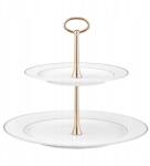 Ambition Tortatálca, Ambition, Porcelán, 23 cm, Fehér/Arany (DJ231659/ALL)