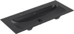 Villeroy & Boch Finion mosdótál 120x50 cm négyszögletes beépíthető fekete 4164C1R7 (4164C1R7)