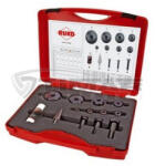 Ruko 109006K Csavaros lemezlyukasztó készlet golyóscsapággyal 10 részes (109006K)