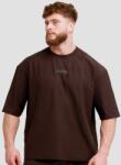 GymBeam Unstoppable oversized póló Brown XXL