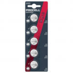 Duracell PROCELL gombelem (CR2032, 3V, lítium) 5db/csomag (PROCELL-CR2032-5PK) (PROCELL-CR2032-5PK)