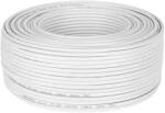 Cabletech KAB0001-M Koax kábel 3C2V 5mm, fehér színű, /méter (KAB0001)
