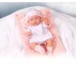 Global Express Puha játékbaba dobozban, pink - 33 cm (YT12-1B) - ejatekok