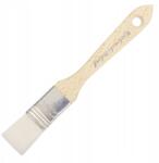  Kecskeméti lapos ecset, nylon, 25mm, fehér