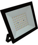 V-TAC SMD LED reflektor, fekete ház (50W/4000lm) - természetes fehér ( 23988)