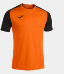 JOMA Academy IV férfi sportpóló narancs-fekete L fekete|narancssárga