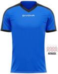 GIVOVA Revolution férfi sportpóló Royal-Black Blue 2XL fekete|kék