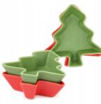 porcello Karácsonyi tál szett, karácsonyfa, 2db, 17, 5×16, 5cm (L2MZŚSCG&R)