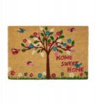 HowHomely lábtörlő, kókusz, fa mintás, 60×40cm, kültéri, barna (HH-800479)