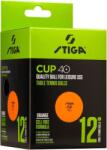 Stiga Cup abs orange 12-pack