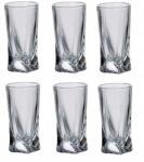 Bohemia Interactive Vodka likőr pohár 6db-os pohár szett 6 x 50ml Quadro Bohemia (666635)