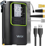 VAYOX Kerékpár akkumulátoros pumpa Vayox VA0409 4000mAh 10, 3BAR kompresszor fekete|zöld