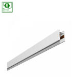 SpectrumLED Shift Nano rendszer - sínvezeték / sínprofil 1000 mm fehér SpectrumLED (SP WLD80022)