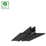 SpectrumLed System Shift Nano - mennyezetbe süllyeszthető sín 2m fekete SpectrumLed (SP WLD80038)