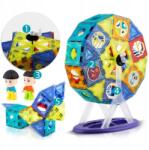 RicoKids Mágneses építőkockák, szerkezetépítő karusszel RicoKids - 71 darabos, 3D (776900)