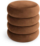 AKORD Furniture Factory AKORD SNUGGO Ülőpuff Welur Miedziany Nyitható Tárolóval (AKO-PUSNUGGO-RU)