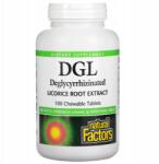 Natural Factors Natural Factor DGL, édesgyökér kivonat, 400mg, 180 tabletta