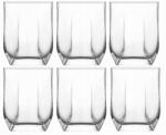 LAV Tuana Pohár Szett, 6db Whisky, 320ml, üveg, török (001277)