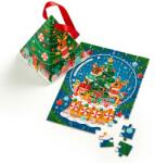 Mudpuppy - Rénszarvas hógömb - karácsonyfadísz 48 darabos kirakó (GA-9780735382381)