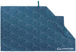 LIFEVENTURE nyomtatott SoftFibre Trek törölköző óriás, tengerészkék