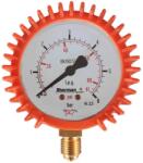 Sherman Nyomásmérő óra, szűkítő, Propan, 0-6 bar, G1/4 (GNM6-1/4LPG)