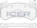 Icer Első Fékbetét Audi A8 D4 3.0-6.3 2009-2018