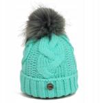 Horsenjoy Lovagló sapka, univerzális méret, téli, polár bélés, pompon (2120205)