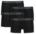 Athena Boxerek BASIC COTON Pack de 4 Fekete EU XXL