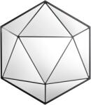 Invicta DIAMOND fekete üveg falitükör