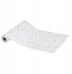 Atmosphera Asztalterítő, poliészter, arany mintás, 300×28cm, fehér, Atmosphera (199270)