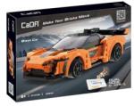 CaDA C51075W - Távirányítós Narancssárga versenyautó építőjáték - 100% kompatibilis minden más kedvelt márkával