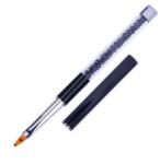  Glam Line Ombre ecset fekete strasszokkal