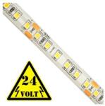 Avide 24V Led szalag (120 led/m, 2835 SMD, 6400K, hideg fehér, kültéri - szilikonos, IP65) (A7481)