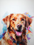 Takoy PANEL Wellsoft polár/fleece takaró varrásához 145x110 Golden retriever