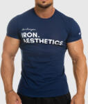 Iron Aesthetics Férfi fitness póló Iron Aesthetics Be Stronger, kék: XL Kék